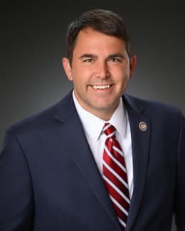 Rep. Ryan Bourriaque headshot