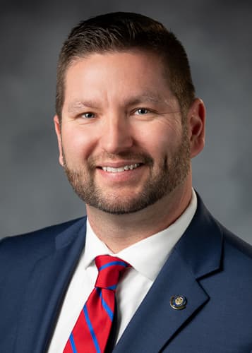 Sen. Jason Barrett headshot